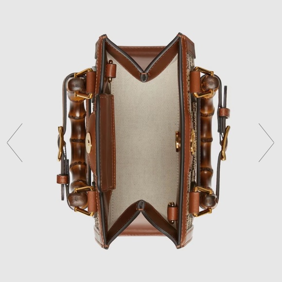 GUCCI DIANA CRYSTAL MINI TOTE BAG - Picture 3 of 9